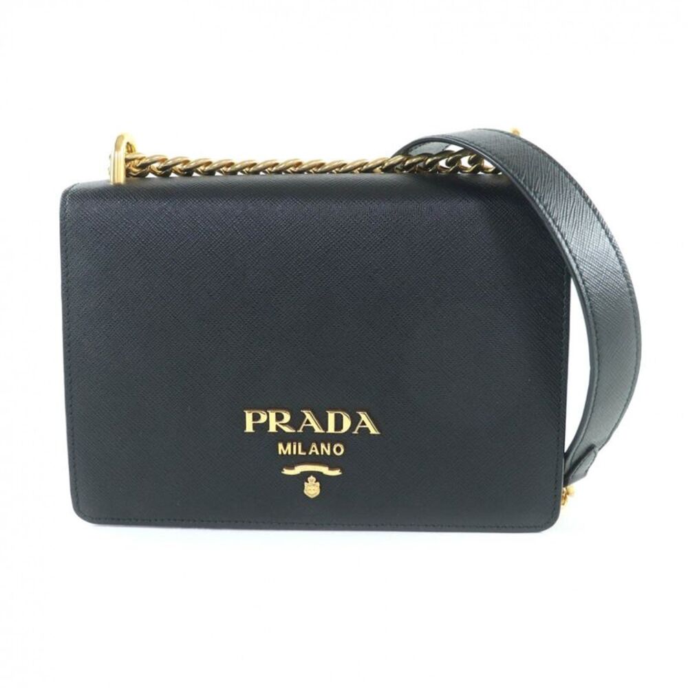 Prada 1BD133 Saffiano Leather Shoulder Bag